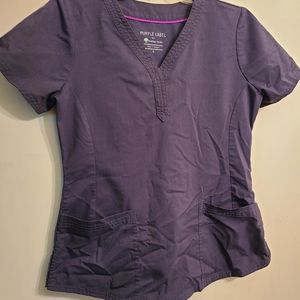 Healing Hands Purple Label Small Scrub Top